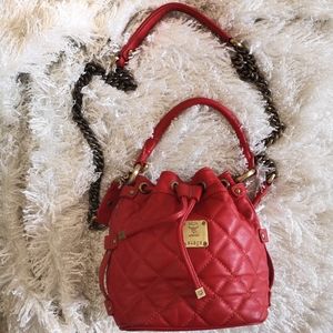 Authentic MCM leather bag